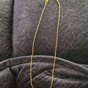 18kt Gold 18" Necklace